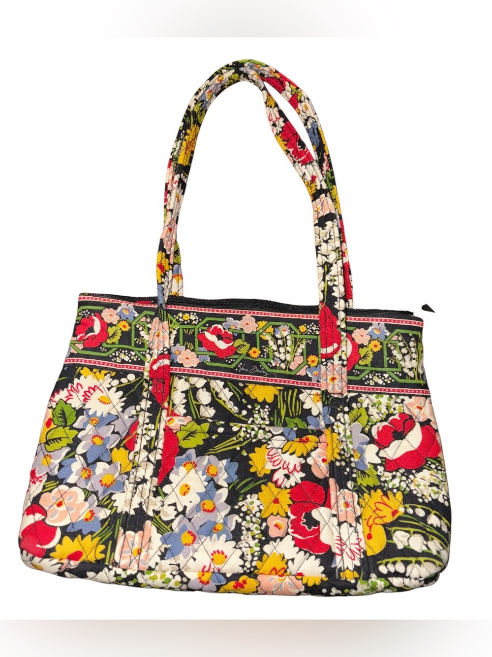 Vera Bradley Floral Quilted Tote
